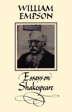 William Empson: Essays on Shakespeare image number 0