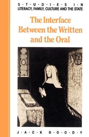The Interface Between the Written and the Oral image number 0