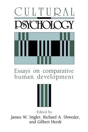 Cultural Psychology: Essays on Comparative Human Development image number 0