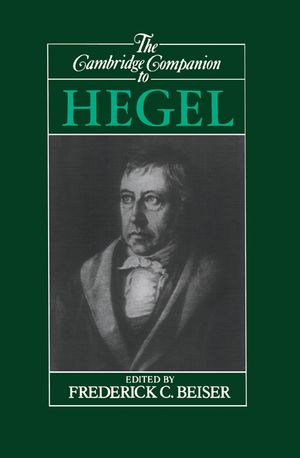 The Cambridge Companion to Hegel image number 0