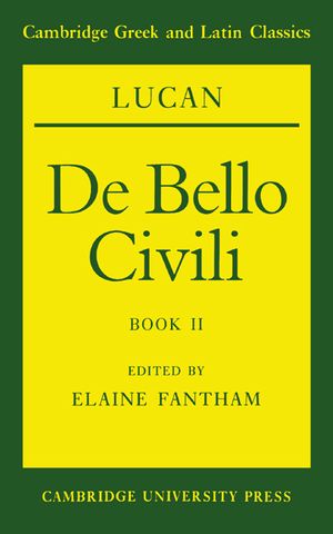 Lucan: de Bello Civili Book II image number 0