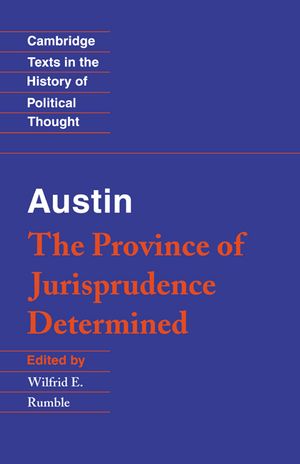Austin: The Province of Jurisprudence Determined image number 0