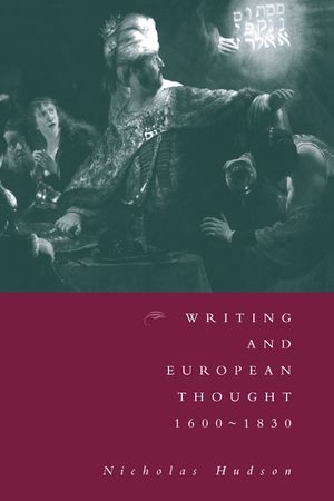 Writing and European Thought 1600-1830 image number 0