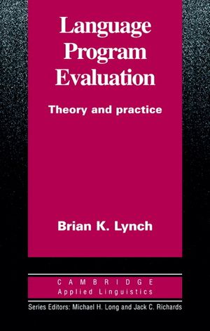 Language Program Evaluation: Theory and Practice image number 0