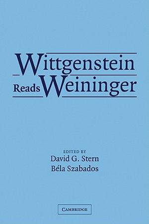 Wittgenstein Reads Weininger image number 0