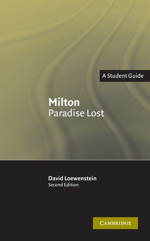 Milton Paradise Lost: A Student Guide image number 0