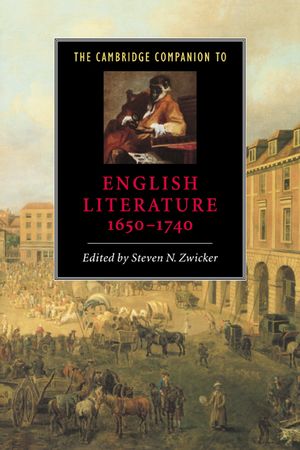The Cambridge Companion to English Literature, 1650-1740 image number 0