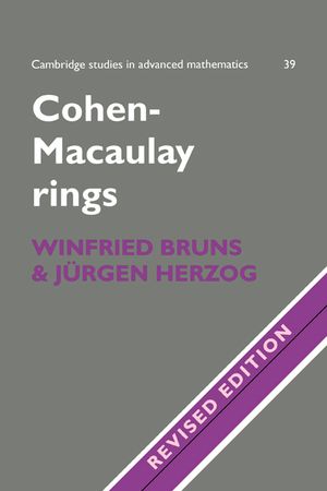 Cohen-Macaulay Rings image number 0