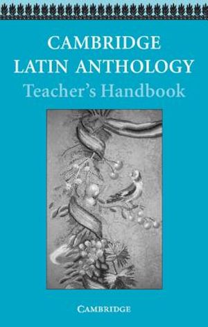Cambridge Latin Anthology Teacher's Handbook image number 0