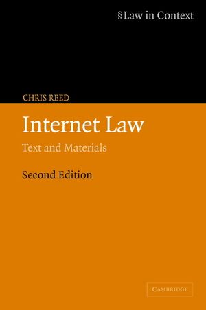 Internet Law: Text and Materials image number 0