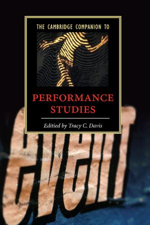 The Cambridge Companion to Performance Studies image number 0