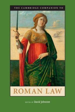 The Cambridge Companion to Roman Law image number 0