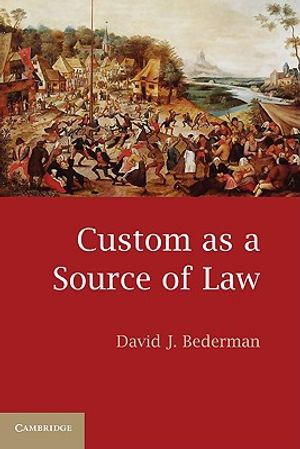 Custom as a Source of Law image number 0