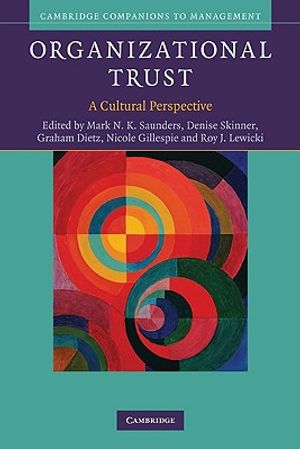 Organizational Trust: A Cultural Perspective image number 0