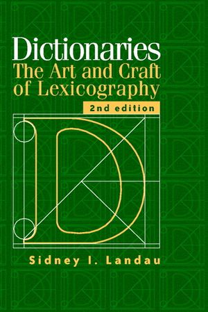 Dictionaries: The Art and Craft of Lexicography image number 0