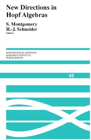 New Directions in Hopf Algebras image number 0