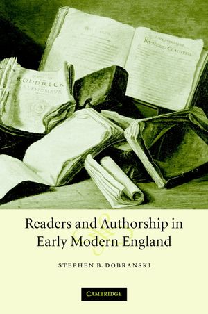 Readers and Authorship in Early Modern England image number 0