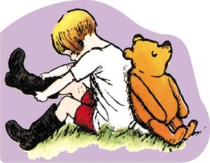 Christopher Robin and Pooh Giant Board Book image number 0