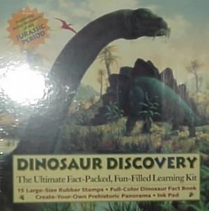 Dinosaur Discovery : The Ultimate Fact-Packed, Fun-Filled Learning Kit/Book, 15 Rubber Stamps and Ink Pad image number 0
