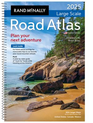Rand McNally 2025 Large Scale Road Atlas image number 0