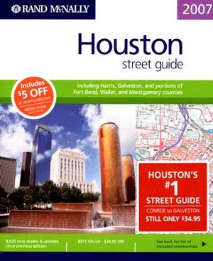 Houston Street Guide: Including: Harris, Galveston, and Portions of Fort Bend, Waller, and Montgomery Counties image number 0