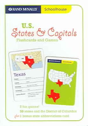 Rand Mcnally Schoolhouse U.s. States & Capitals Flashcards And Games image number 0