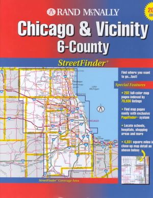 Rand McNally Chicago 6-County Streetfinder image number 0