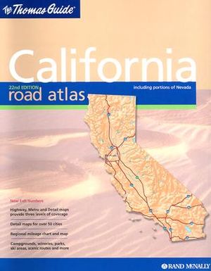 California Road Atlas: Including Portions of Nevada image number 0