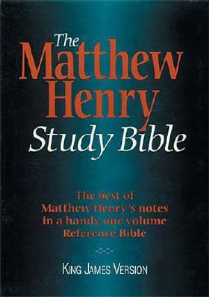 Matthew Henry Study Bible-KJV image number 0
