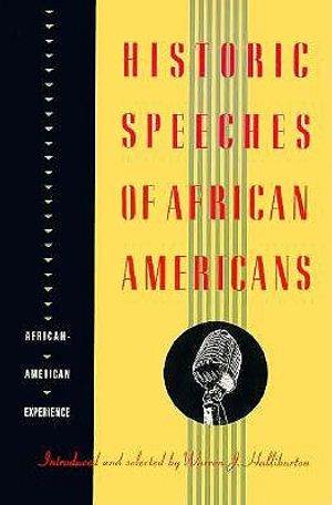 Historic Speeches of African Americans image number 0