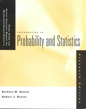 Introduction to Probability and Statistics : Study Guide and Solutions Manual image number 0