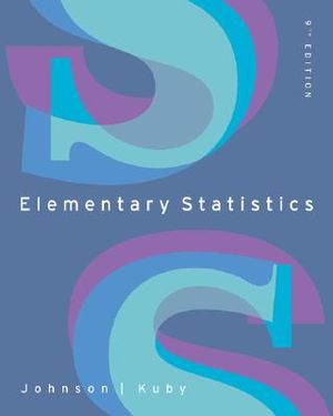Elementary Statistics [With CDROM and Infotrac] image number 0