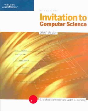 Invitation to Computer Science: Java Version, Second Edition image number 0