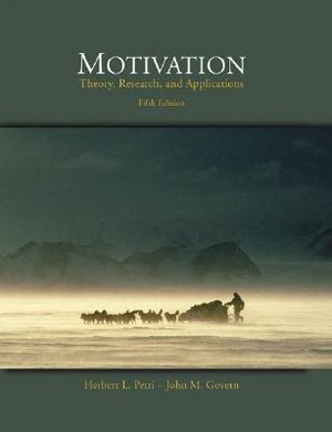 Motivation: Theory, Research, and Applications (with Infotrac) [With Infotrac] image number 0