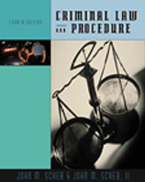 Criminal Law and Procedure [With Infotrac] image number 0