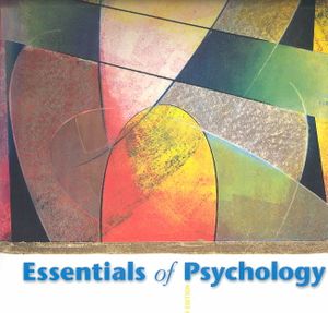 Essentials of Psychology (Paperbound Edition with Infotrac) image number 0