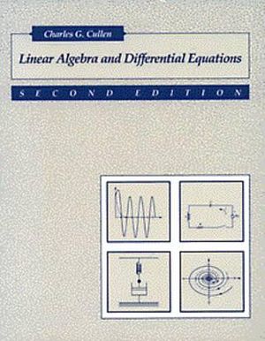 Linear Algebra & Diff Equations 2ed image number 0