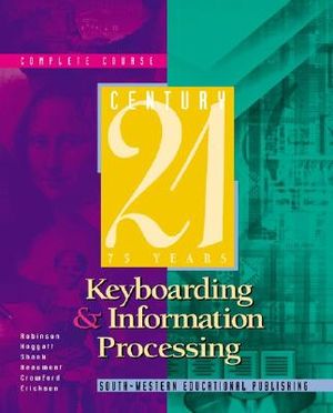 Century 21 Keyboarding and Information Processing, Complete Course: Copyright Update image number 0