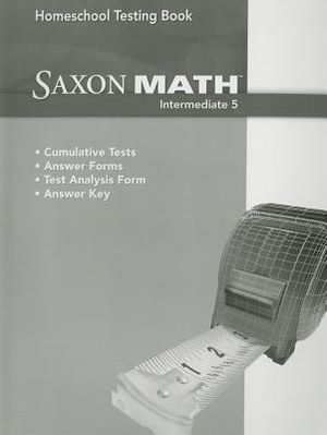 Saxon Math Intermediate Grd 5 image number 0
