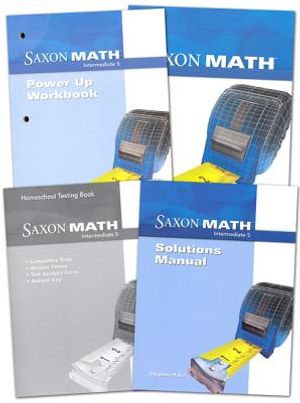 Saxon Homeschool Intermediate 5: Homeschool Package image number 0