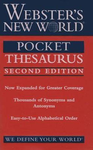 Webster's New World Pocket Thesaurus image number 0