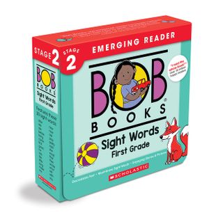 Bob Books - Sight Words First Grade Box Set Phonics, Ages 4 and Up, First Grade, Flashcards (Stage 2: Emerging Reader) image number 0