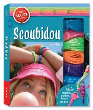 Scoubidou: A Book of Lanyard & Lacing [With 40 Yards of Cord, Key Rings, Lanyard Clips, Ruler and Big Beads, Small Beads, Toggle Beads] image number 0