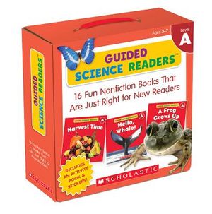 Guided Science Readers: Level a (Parent Pack): 16 Fun Nonfiction Books That Are Just Right for New Readers [With Sticker(s) and Activity Book] image number 0