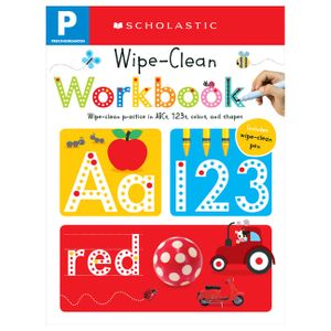 Pre-K Wipe-Clean Workbook: Scholastic Early Learners (Wipe-Clean) image number 0