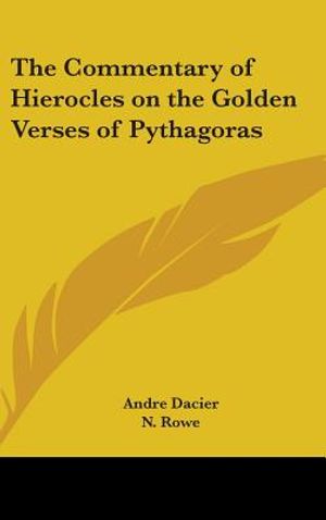 The Commentary of Hierocles on the Golden Verses of Pythagoras image number 0
