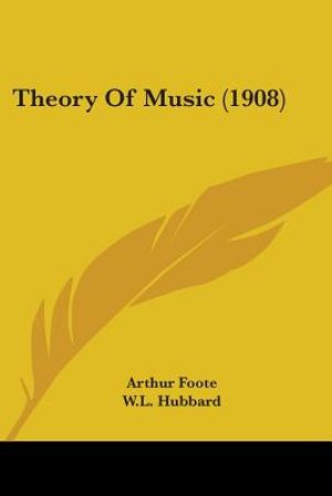 Theory Of Music (1908) image number 0
