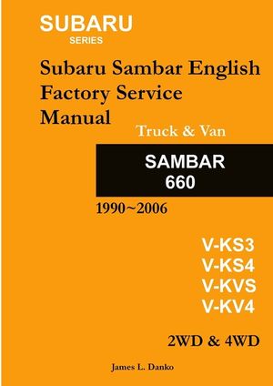 Subaru Sambar English Service Manual image number 0