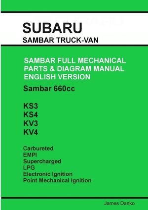 Subaru Sambar English Parts & Diagram Manual image number 0