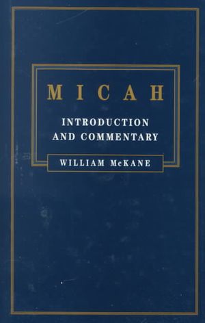 Micah: Introduction and Commentary image number 0